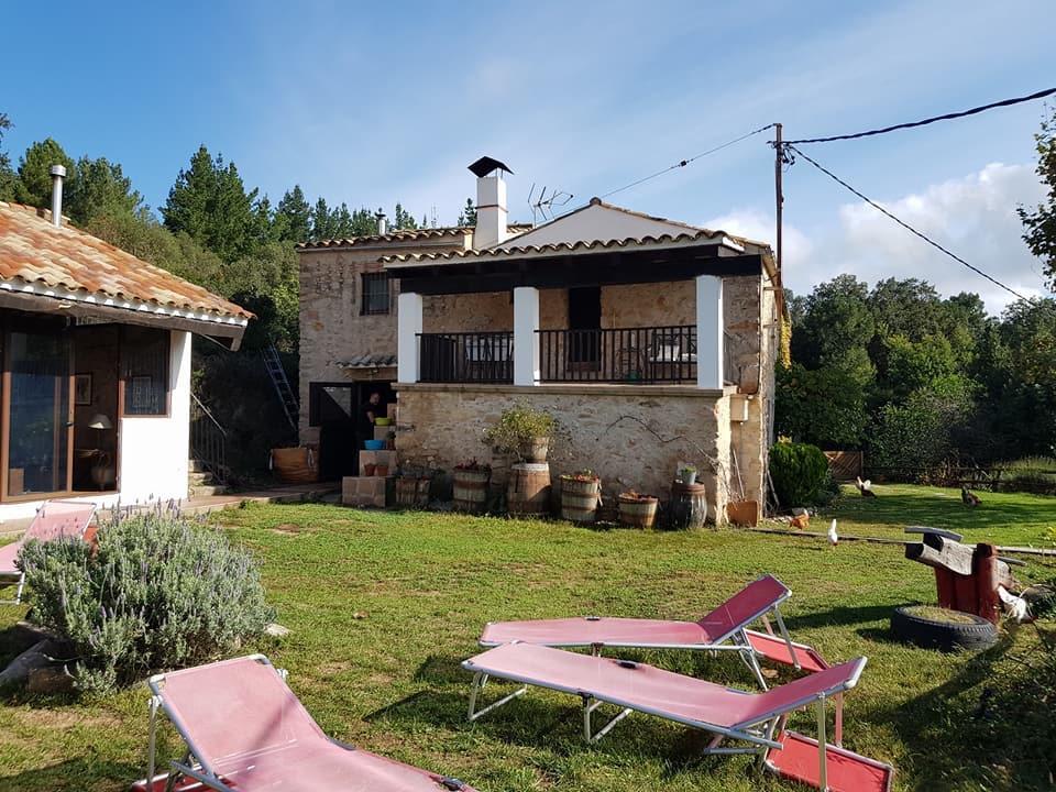Can Canaleta Hotel Rural Santa Coloma De Farners Bagian luar foto